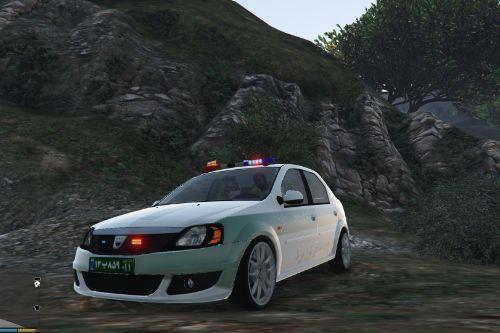 Dacia Logan Iranian Police